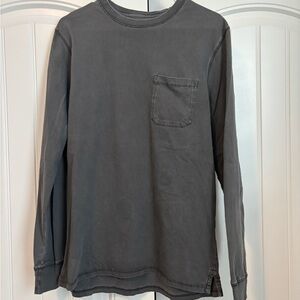 Goodfellow & Co Charcoal Long Sleeve Tee